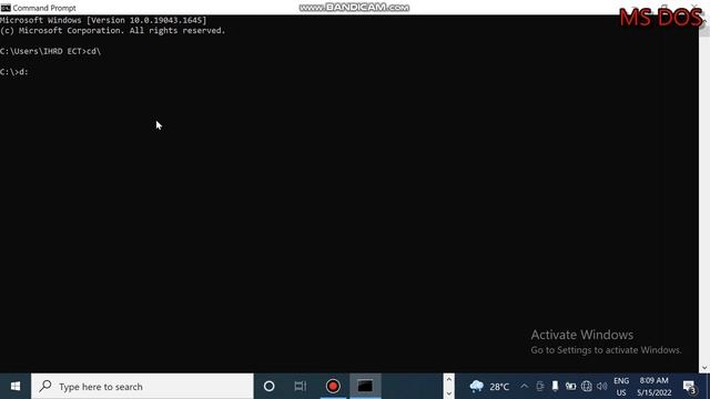 MS DOS Directory Structure Creation @teqachannel5068 смотреть онлайн