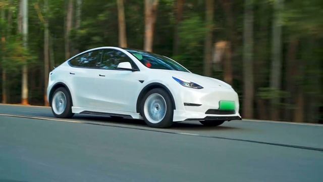 YOFER Tesla Model Y body kit promotional video смотреть онлайн