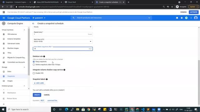 How to Create Scheduled Snapshots for Google Compute Disks | Google Cloud Platform смотреть онлайн