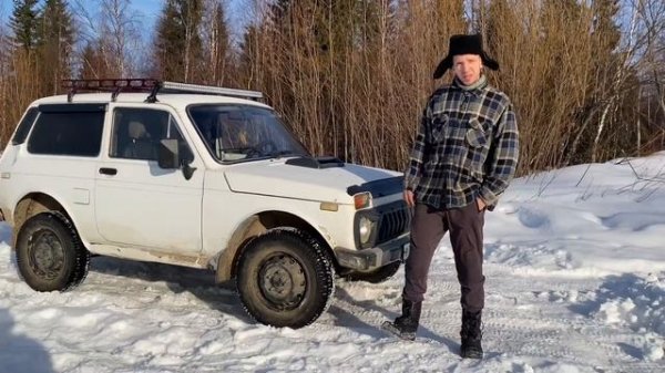 ОБЗОР НИВЫ 1981г.в / ПОКАТУШКИ / ЗАСТРЯЛ ? / МОТО