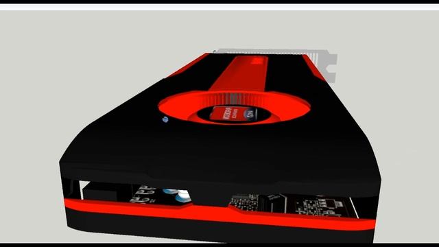 AMD Radeon HD 7970 in 3D on google sketchup смотреть онлайн