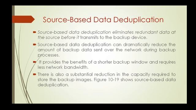 Storage Area Networks | 17CS754 | VTU | Data Deduplication for backup смотреть онлайн