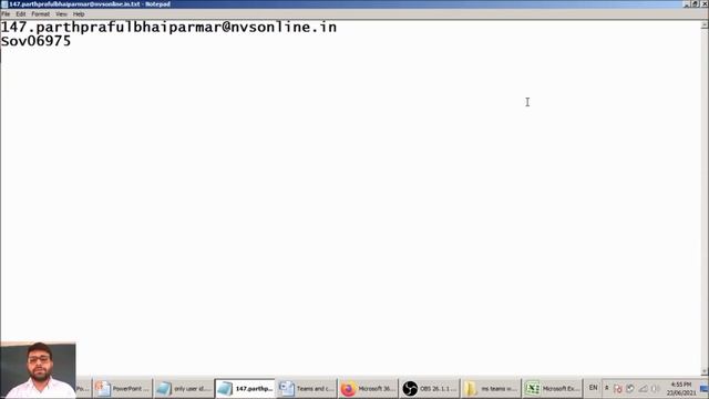 Student Password Changing Tutorial for NVS Microsoft Teams Part-05 смотреть онлайн