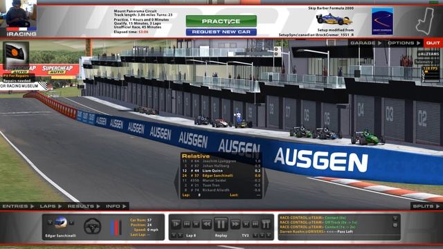 IRacing - Mt Panorama claims its share of drivers смотреть онлайн