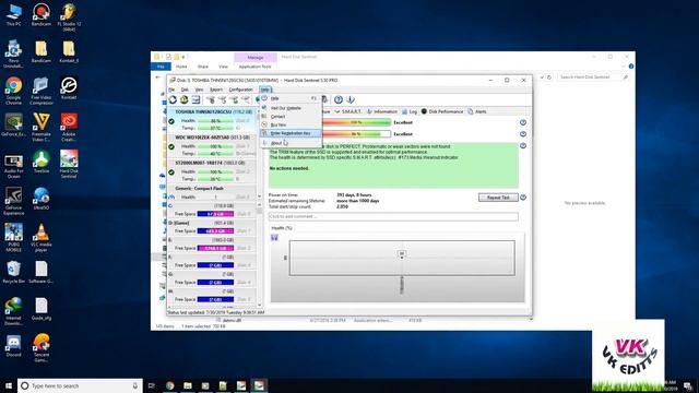 Hard Disk Health check & repair ll Hard Disk Sentinel ll VKEDITTS ll смотреть онлайн
