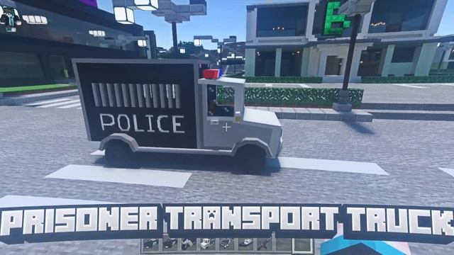 Police Vehicles Add-on Showcase | MCBE смотреть онлайн