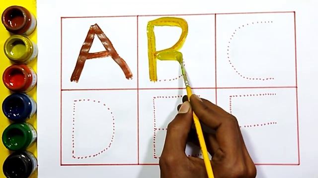 abcd | A for Apple B for ball | learn to write alphabet | Alphabet | abc learning for phonic toddle смотреть онлайн
