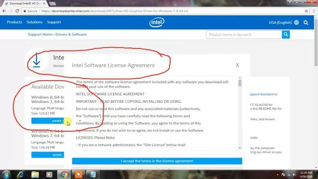 how to install intel hd graphic driver for win7 64 bit смотреть онлайн