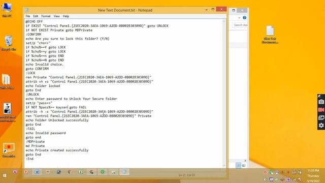 Lock & Unlock nay File in PC смотреть онлайн