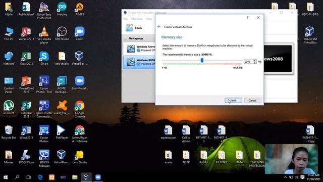 BSPWLFPP GROUP Virtual Box Machine w/ Windows 2008 Lab Evamination PAGUIO, ARANTE, AND TABBAA смотреть онлайн