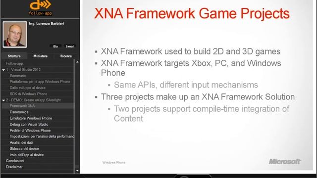 Bootcamp 2 - Programmare per Windows Phone (Visual Studio 2010) смотреть онлайн