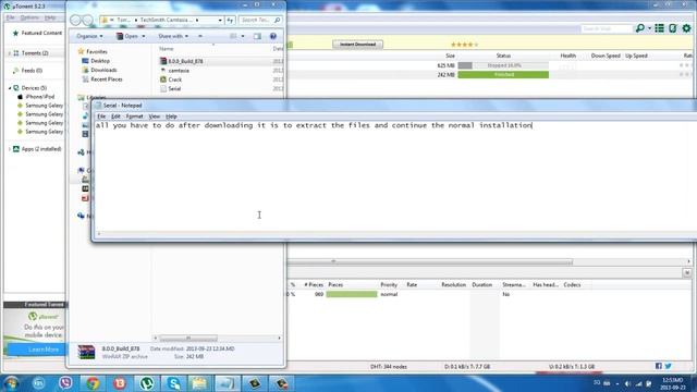 how to record your computer screen windows 7 CAMTASIA RECORDER ! смотреть онлайн