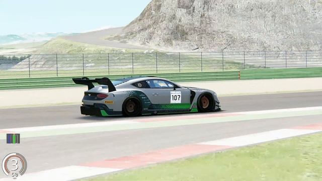 ²⁴² Bentley Continental GT3 | Assetto Corsa смотреть онлайн