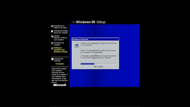 Установка Windows 98 Build 1666 на VirtualBox смотреть онлайн