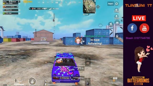 🔴LIVE PUBGMOBILE HANDCAM WITH | Tuntuni Gaming смотреть онлайн