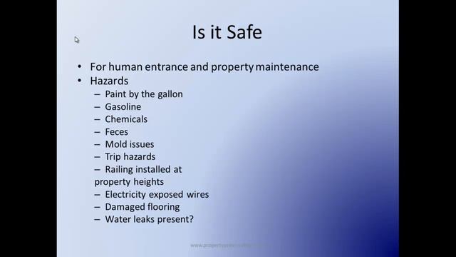 Property Preservation Training Day 5 Part 3 смотреть онлайн