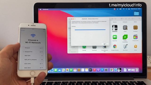 iPhone 7 GSM or MEID iCloud Bypass iOS14.6 iOS14.7 with calls support checkm8info смотреть онлайн