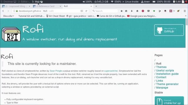 Conhecendo o i3 Window Manager смотреть онлайн
