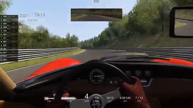 Assetto Corsa // Historic Race at Nordschleife (Alfa Romeo Tipo 33 Stradale) смотреть онлайн