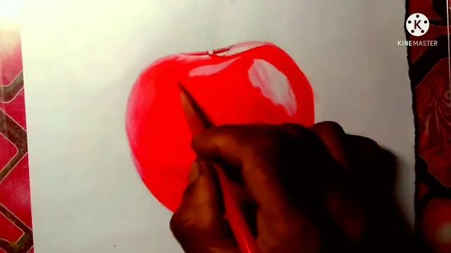 How to create apples from color pencils (color pencil से सेब कैसे बनाएँ) Beautifull Apple смотреть онлайн