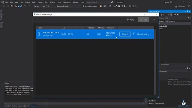 How to Install Emulator for Xamarin Forms Android Visual Studio 2019 |Create Android Device Manager смотреть онлайн