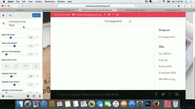 WordPress Workshop - Getting Started in WordPress using Divi by Elegant Themes смотреть онлайн