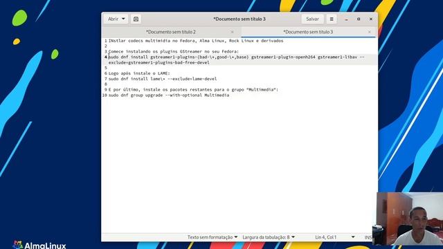 Instalar codecs de multimídia no Fedora, Alma Linux, Red Hat e Rocky Linux смотреть онлайн