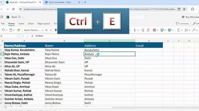 Excel Tricks in Hindi | Split Column data in Excel смотреть онлайн