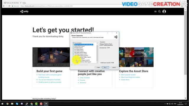 UNITY : INSTALLER UNITY 3D GRATUITEMENT SUR WINDOWS ET MAC 2019 (tuto) смотреть онлайн
