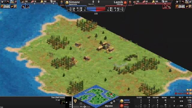 Age of Empires II CZ/SK League - I. Division (2023) | Simonz vs Lamik | #aoeliga смотреть онлайн
