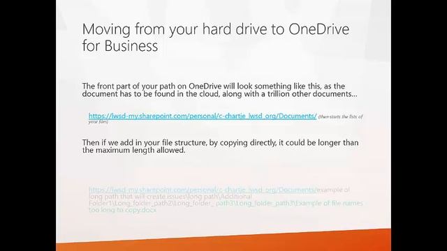 How to resolve long files names for moving to OneDrive for Business смотреть онлайн