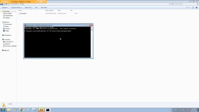 Sync Files & Folders outside your Dropbox Folder using Symbolic Links (MKLINK) смотреть онлайн