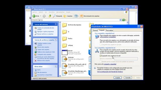 COMO CONFIGURAR RED PARA BIBLIOTECA VISUAL EN WINDOWS XP смотреть онлайн