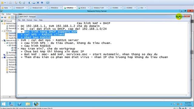 Cấu hình NAP + DHCP trên Windows Server 2012 R2 смотреть онлайн
