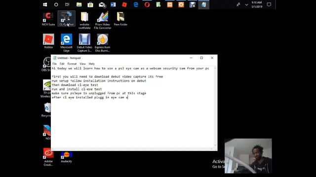 HOW TO USE PS3 EYE AS SECURITY WEBCAM ON PC смотреть онлайн