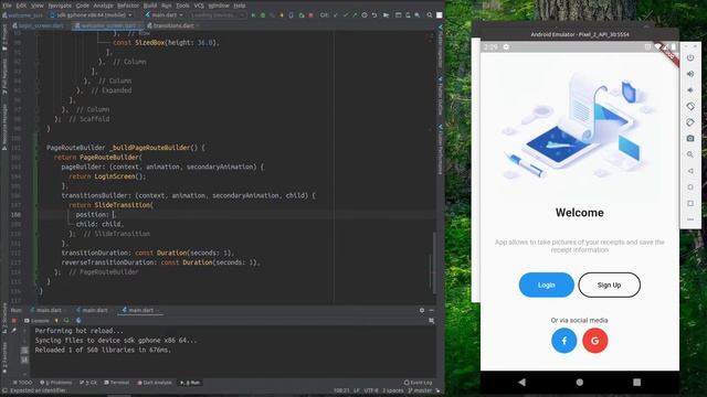 Flutter UI practice. Part 3. Page transitions. Slow code with comments ;) смотреть онлайн