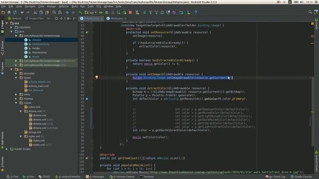 How to make your Android app look amazing with Palette API смотреть онлайн