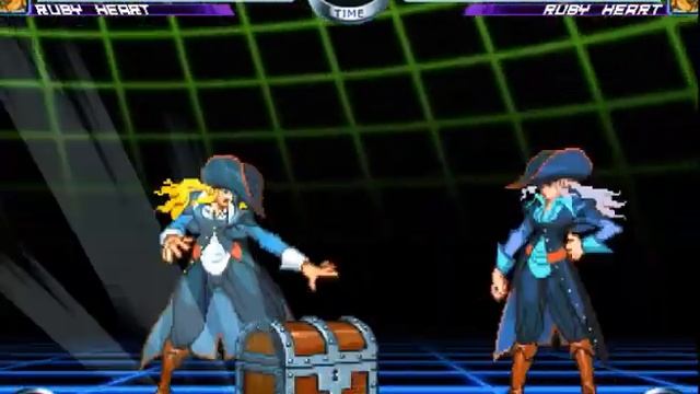 Marvel vs Capcom 2 M.U.G.E.N. Project - Ruby Heart v1 Teaser Gameplay смотреть онлайн