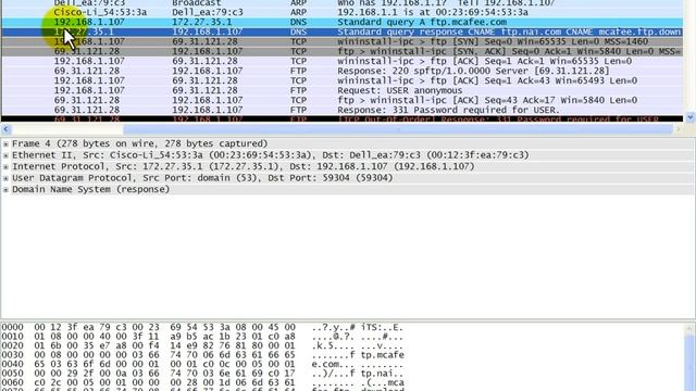 Wireshark Packet Capture on File Transfer Protocol - FTP.mp4 смотреть онлайн