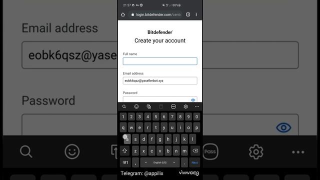 🤖 Bitdefender Account 🤖 смотреть онлайн
