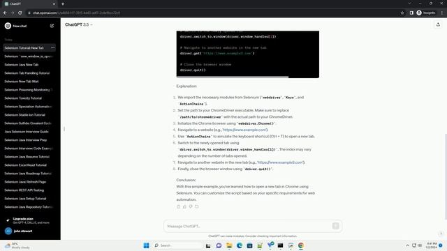 selenium new tab in chrome смотреть онлайн