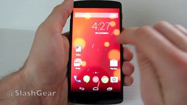 Nexus 5 hands-on with Android 4.4 KitKat смотреть онлайн