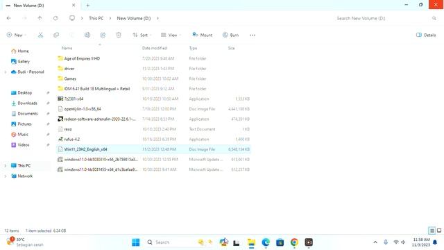 Cara Update dan download ISO Windows 11 23H2 смотреть онлайн