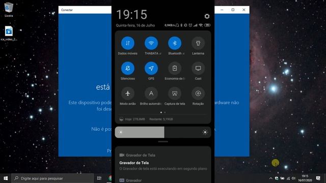 Como ESPELHAR tela do celular XIAOMI (MUIU) no PC ou Notebook Windows 10 - Simples e sem aplicativo смотреть онлайн