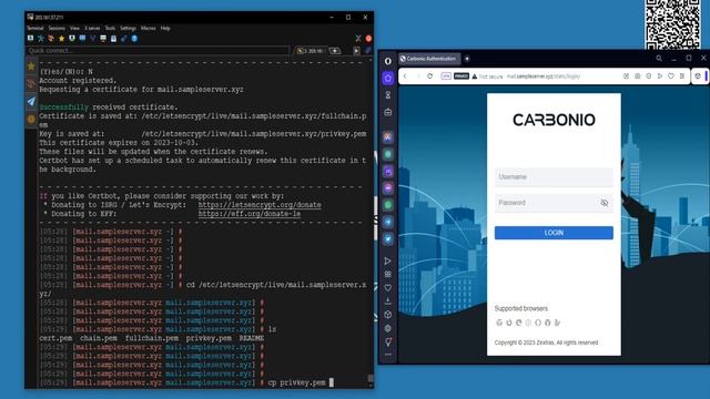 Lets Encrypt SSL In Carbonio CE смотреть онлайн