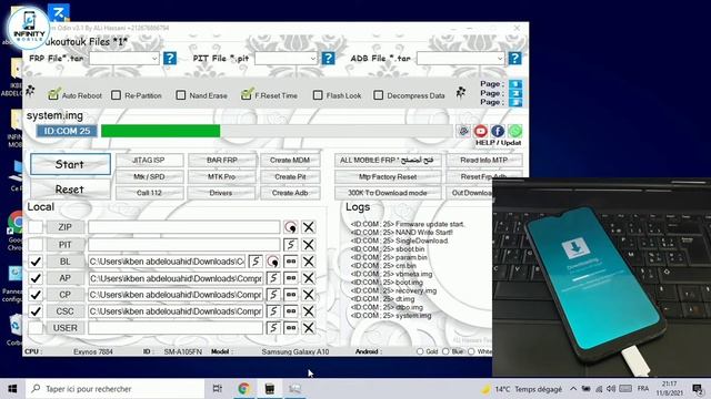Flash And Update All Samsung Latest Android (4,5,6,7,8,9,10,11,12) By Muslim Odin Version 3.1 2021 смотреть онлайн