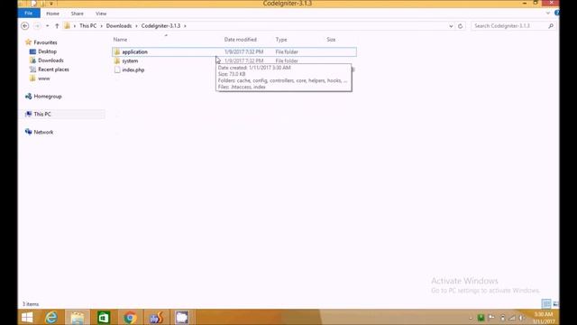 Installing Codeigniter 3.1 - Tutorial 1 смотреть онлайн