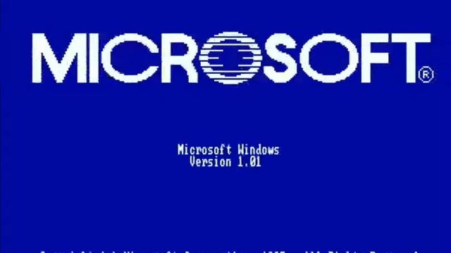 Windows 1.01 Startup смотреть онлайн