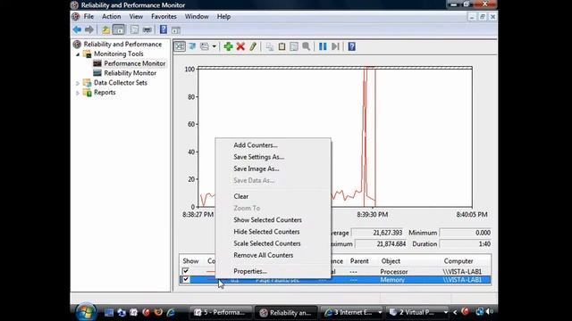 Windows Vista Reliability & Performance Monitor Training Demo смотреть онлайн