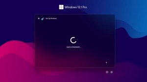 установка Windows 12 1